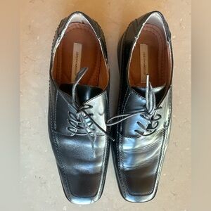 Joseph Abboud Men’s Leather Square Toe Lace-Up Dress Shoes Size 12
